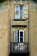  Windows and balcony, Metz, France
